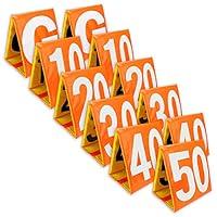 Algopix Similar Product 5 - Day  Night Football Yard Markers Full
