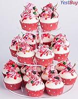 Algopix Similar Product 17 - YestBuy 3 Tier Round Cupcake Stand