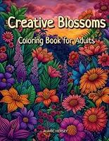 Algopix Similar Product 6 - Creative Blossoms Coloring Book for