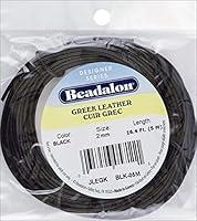 Algopix Similar Product 12 - Beadalon Greek Leather Cord 20 mm