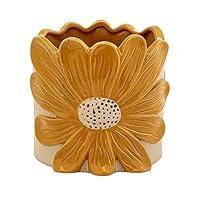 Algopix Similar Product 7 - Napco 77870 Embossed Wrapped Sunflower