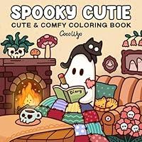 Algopix Similar Product 1 - Spooky Cutie Coloring Book for Adults