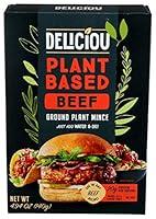 Algopix Similar Product 7 - DELICIOU Plant Based Beef, 4.94 OZ
