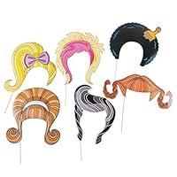 Algopix Similar Product 11 - Big Hair Stick Props 6 Pack 10  16