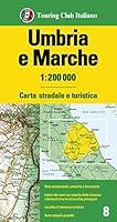 Algopix Similar Product 9 - Umbria  The Marches TCI Road Map