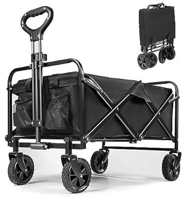 Best Deal for S2 Lifestyle Collapsible Folding Wagon Cart,Outdoor Beach