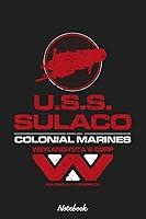 Algopix Similar Product 3 - USS SULACO COLONIAL MARINES Notebook