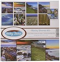 Algopix Similar Product 1 - Reminisce Rocky Shores Scrapbook