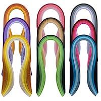 Algopix Similar Product 7 - Paper Quilling Strips Set36 Colors 900