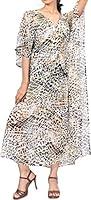 Algopix Similar Product 20 - LA LEELA Womens Caftan Sundress Casual