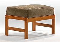 Algopix Similar Product 3 - Wood Ottoman Frame In Honey Oak Finish