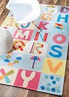 Algopix Similar Product 12 - nuLOOM Alphabet Boxes Kids Rug 4 x