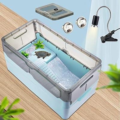 Best Deal for Wedoelsim Integrated no-installation turtle tank kit With