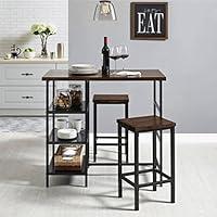 Algopix Similar Product 5 - Mainstays 3Piece Metal Pub Set With