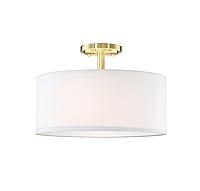 Algopix Similar Product 11 - Dolaimi House 3 Light 12 Off White