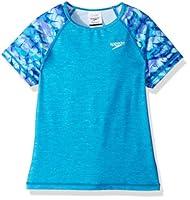 Algopix Similar Product 12 - Speedo Girls Uv Swim Shirt Short