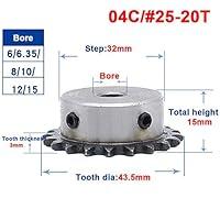 Algopix Similar Product 11 - 25 Chain Drive Sprocket Wheel 20T Bore