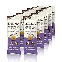 Algopix Similar Product 12 - BIENA Rockin Chickpea Snacks Gluten