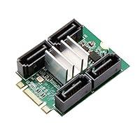 Algopix Similar Product 18 - Syba 4 Port SATA III to M2 MB Key