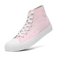 Algopix Similar Product 5 - LUMUBBY Canvas Shoes for Women Men High