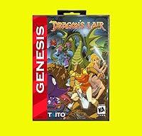 Algopix Similar Product 12 - Dragons Lair MD Game Card 16 Bit USA