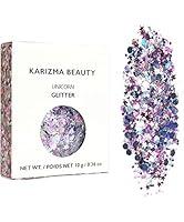 Algopix Similar Product 15 - KARIZMA Unicorn Glitter 10g Chunky