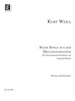 Algopix Similar Product 17 - 6 Six Songs from Threepenny Opera for