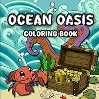 Algopix Similar Product 9 - Ocean Oasis Coloring Book Coloring