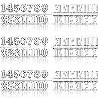 Algopix Similar Product 6 - Clock Numerals Kit Including Arabic