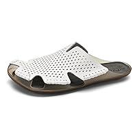 Algopix Similar Product 12 - Summer Breathable Hollow Mens Sandals