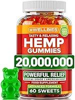 Algopix Similar Product 19 - Hemp Gummies  Brain Booster Supplement