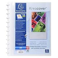 Algopix Similar Product 13 - Exacompta 86371e  30 Sleeves with Ring