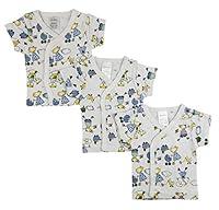 Algopix Similar Product 3 - bambini White Side Snap Short Sleeve