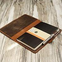 Algopix Similar Product 10 - Distressed Leather Moleskine Classic