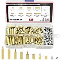 Algopix Similar Product 10 - DYWISHKEY 320 Pieces Male Female Hex