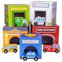 Algopix Similar Product 6 - Little City Match  Stack Nesting