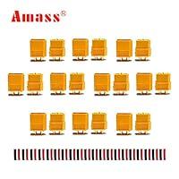 Algopix Similar Product 17 - 10 Pairs Amass XT60 XT60 Male Female