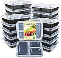 Algopix Similar Product 1 - Enther Meal Prep Container 20 Pack 3