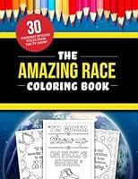 Algopix Similar Product 13 - The Amazing Race Coloring Book The 30