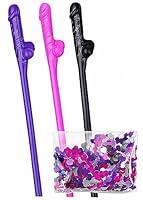 Algopix Similar Product 3 - 15 pcs Bachelorette Party Straws