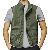 Algopix Similar Product 15 - Mens Outdoor Vest Lightweight