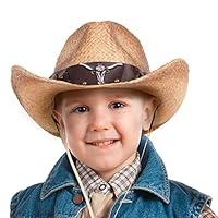Algopix Similar Product 16 - D Diana Dickson Kids Straw Cowboy Hat