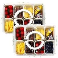 Algopix Similar Product 15 - Snackle Box Container 2packDivided