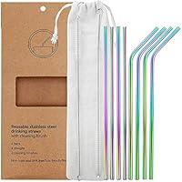 Algopix Similar Product 2 - YIHONG Set of 8 Stainless Steel Metal