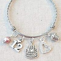 Algopix Similar Product 16 - 12th BIRTHDAY Bracelet 12th Birthday