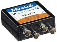 Algopix Similar Product 14 - MuxLab 500037 Quad Video Balun, BNC