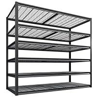 Algopix Similar Product 17 - REIBII 3500LBS Garage Shelving Storage