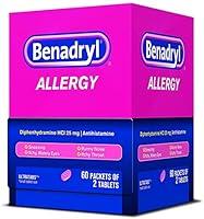 Algopix Similar Product 18 - Benadryl Allergy Ultratab Packet