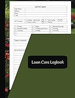 Algopix Similar Product 20 - Lawn Care Logbook Clear and concise
