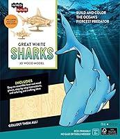 Algopix Similar Product 16 - IncrediBuilds Great White Sharks 3D